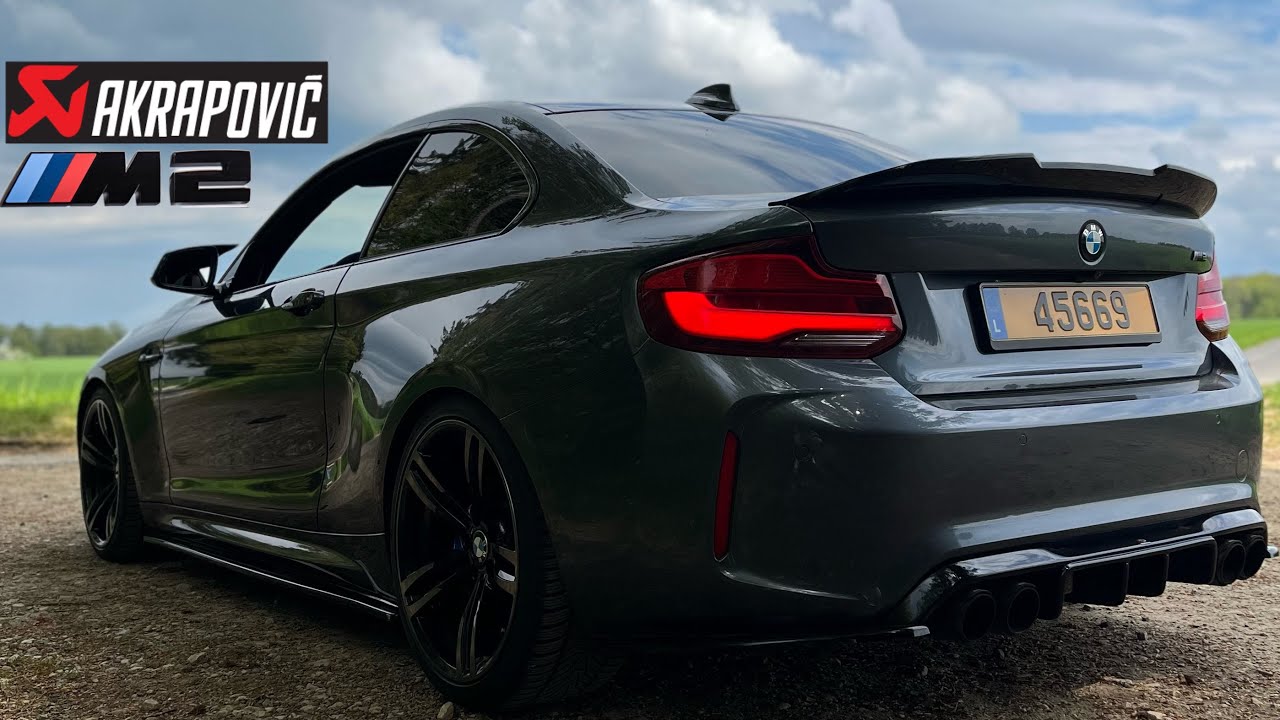BMW M2 X AKRAPOVIC EXHAUST | 424 HP 634 NM LOUD Revs & Accelerations SOUND by 43records