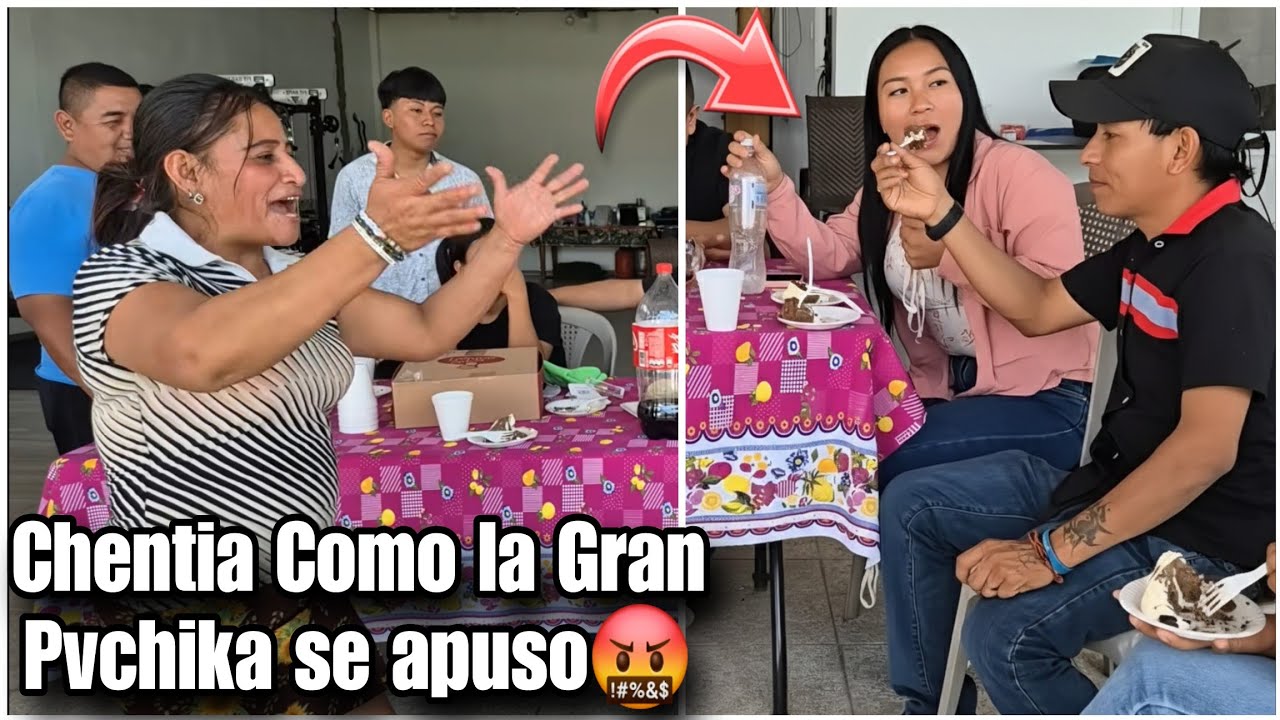 Fuerte Bronk4: Trucha Enfrente de Chentia le Dio en la Boca el Pastel a Ingrid