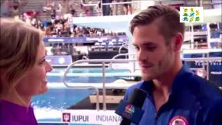Saltos Ornamentais, Steele Johnson e David Boudia para as olimpíadas