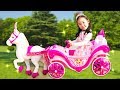 공주마차 타고 공주파티 가요 Princess Carriage- 마슈토이 Mashu ToysReview