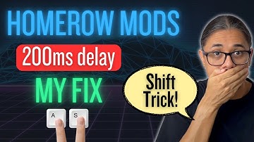 Homerow Mods & the Shift Problem: My Fix in Kanata