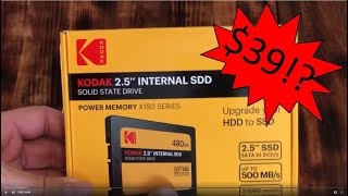 Kodak 480GB SSD WOOT SPECIAL UNBOXING AND ...