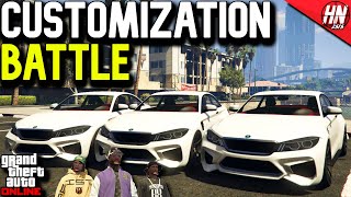 Ubermacht Cypher Customization Battle ft. @gtanpc @twingoplaysgames | GTA Online