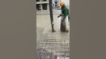 Concrete pouring - efficient machinery, easy to work