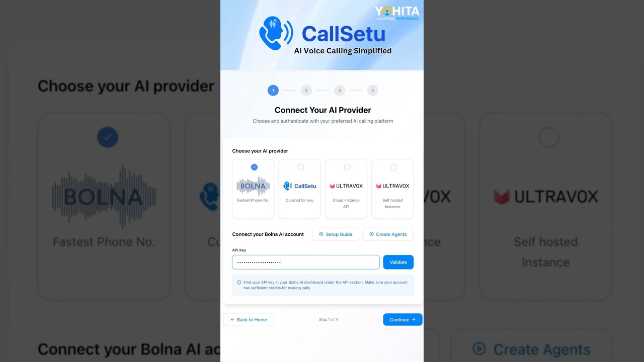 callsetu.com ai voice calling simplified , Bolna ai, ultravox self hosted, white label saas #ai