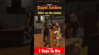 Stupid Zombies #rebirth #7daystodie #zombiesurvival #gameplay #shorts #fypシ #funny screenshot 4