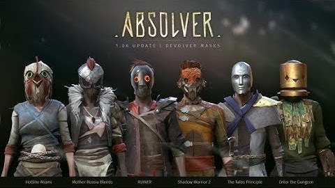 How To Get The New  Masks in Absolver Update 1.06