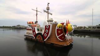 One Piece Thousand Sunny at Laguna Ten Bosch