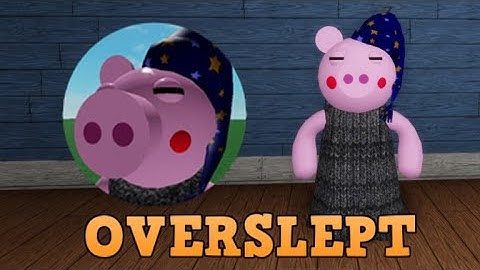 How to get the Overslept Badge + Skin in Piggy RP: Infection
