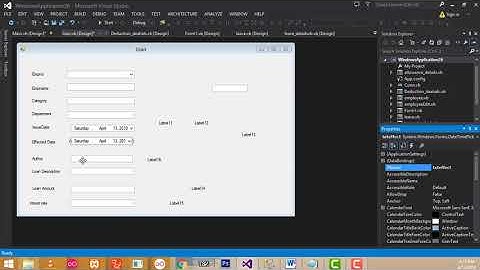 Payroll system step by step using Vb.net and Sql Server Part 8