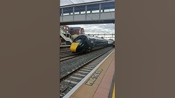 GWR class 802 passing Newbury 802102 11/9/23 #shorts