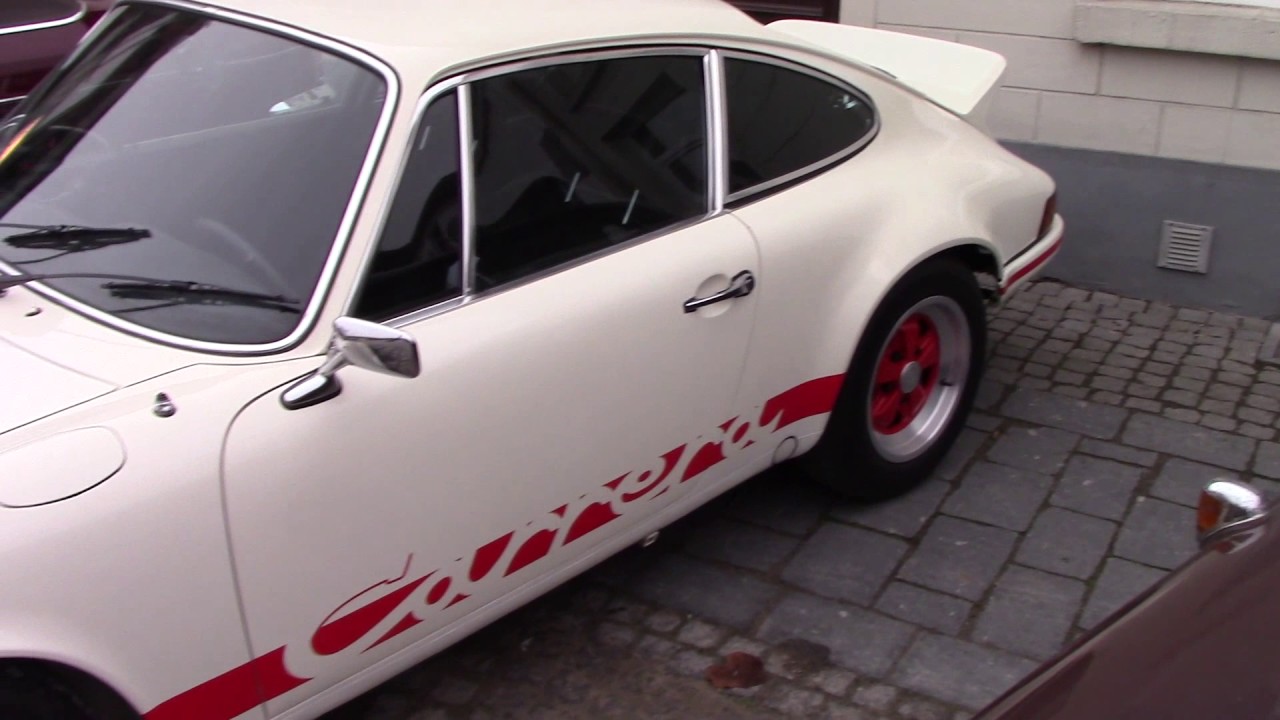 1973 Porsche 911 Carrera RS visiting Cars _ Coffee Friends Peer - YouTube