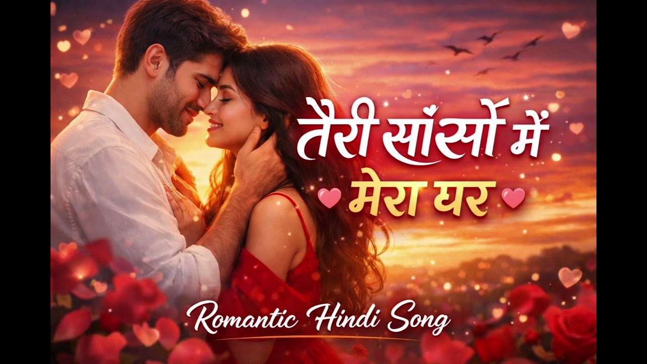 तेरी सांसों में मेरा घर | Romantic Hindi Love Song | Lofi version #viralsong #lovestory 