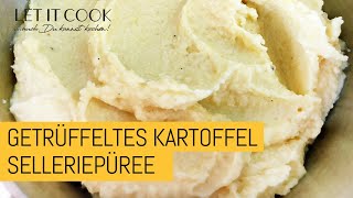 Feines getrüffeltes Kartoffel Sellerie Püree