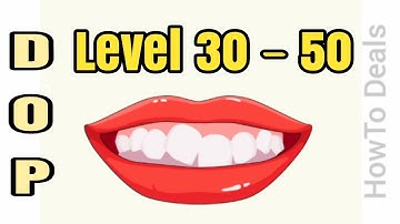 DOP : Draw On Part Level 30 - 50 Solution