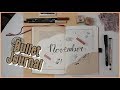 Bullet Journal November | Viszkok Fruzsi