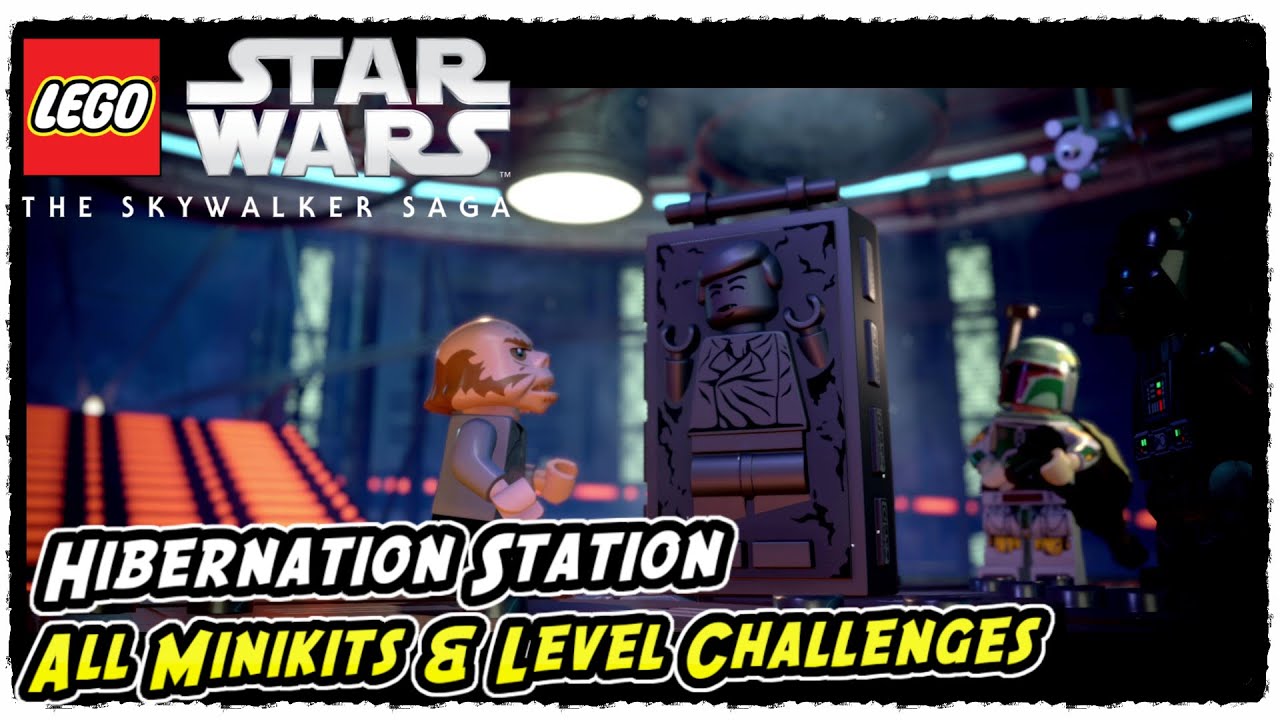 Lego Skywalker Saga Hibernation Station All Minikits and Level Challenges