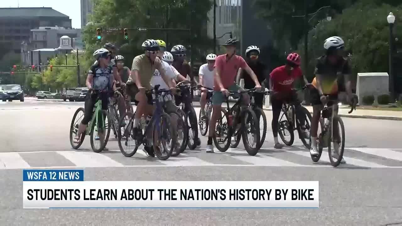Wisconsin students learn about nation's history on bike ride to Alabama