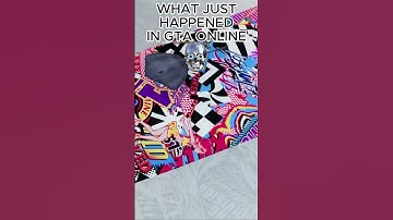 WHAT JUST HAPPENED IN GTA ONLINE #gta #gtaonline #funny #gaming #memes #glitch #gtaglitches #mod