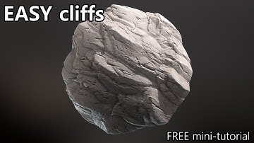 Easy cliffs in Substance Designer! (non-uniform directional warp)