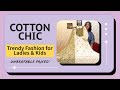 Kids and Ladies wear Latest Cotton Collection 2025!