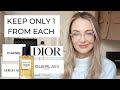 Keep ONLY 1 Fragrance For Life From EACH DESIGNER House | CHANEL, ARMANI, GUERLAIN, DIOR
