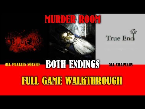 Murder Room  - Full Game Walkthrough - True End And Bad End - All Chapters