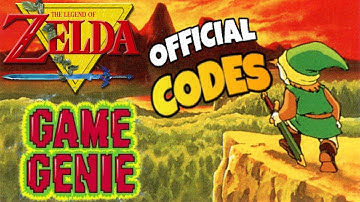 The 8 Official Game Genie Codes for The Legend of Zelda (NES)