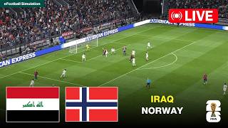 Iraq vs Norway | FIFA World Cup - Round 1 - 2026 | PES 21...