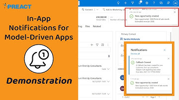How to Set Up In-App Notifications for Dynamics 365 & Model-Driven Apps