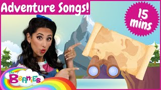 Adventure 15 Min Compilation | Best Nursery Rhymes for Kids | Kid's explorer video