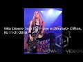 Nita Strauss - Solo Tour Live - 11-21-2018 - Before She Was Famous!!