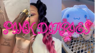 🎀💕Pink Diaries, Pink hair?, Shopping and Boba 🧋 🛍️