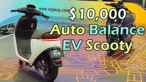 Segway Ninebot: Revolutionary $10,000 Self Balancing EV Scooter