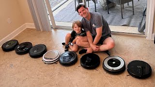 Which Robot Vacuum is the fastest?? Part 3!!!