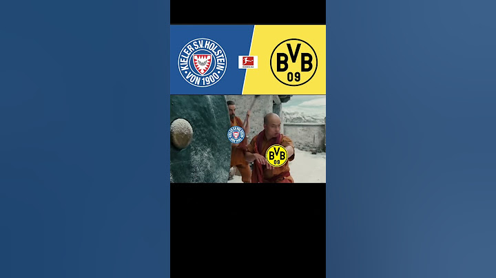 Bundesliga 24/25 Holstein Kiel vs Borussia Dortmund 4:2 funny Johnny english Meme