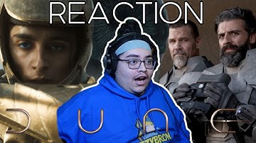 DUNE 2021 REACTION THIS MOVIE IS BEAUTIFUL FIRST TIME WATCHING DUNE