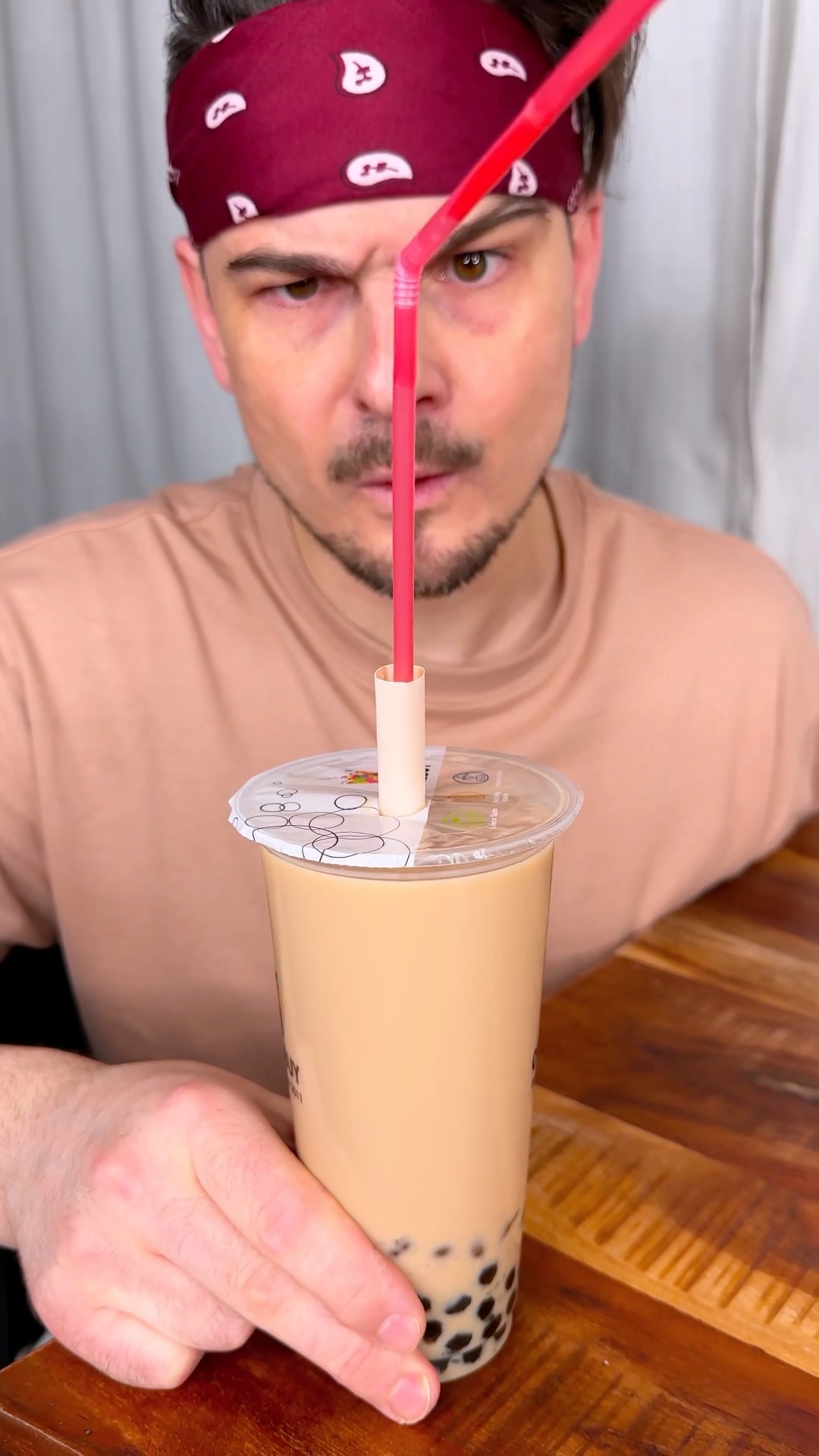 How to take someones BUBBLE MILK TEA like a dad??❤️?| CHEFKOUDY