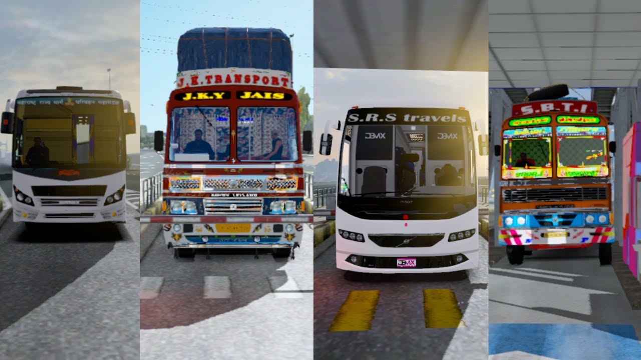 Indian Vehicels in Toll Plaza (Ashok Leyland,Eicher,Volvo & VeeraV7