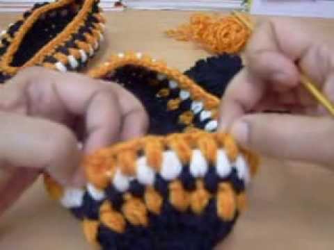 youtube crochet slippers