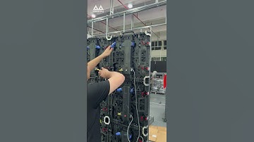 Do you think LED screens can only be flat?#MileStrong #leddisplay #ledrental #ledrentalscreen