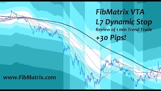 Review of the L7 as a Dynamic Stop and 30 pips Trend Trade Review – FibMatrix Forex Trading Software