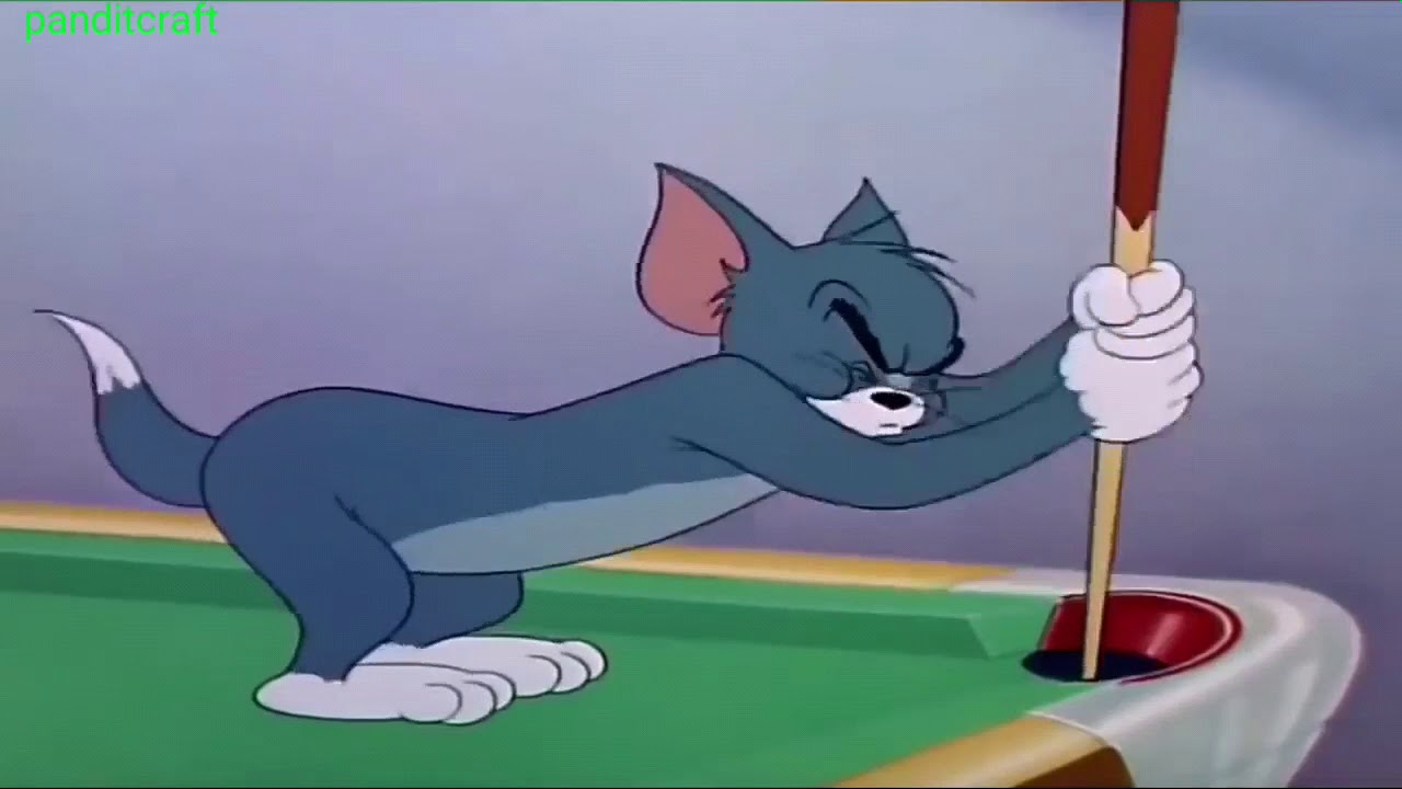 Tom and jerry-billiards edition/cue ball - YouTube