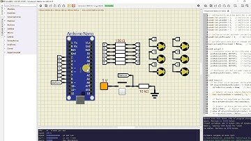 Crea un Dado Electrónico con 6 LEDs: SimulIDE, Proteus 8 y Tinkercad | Proyecto de Electrónica