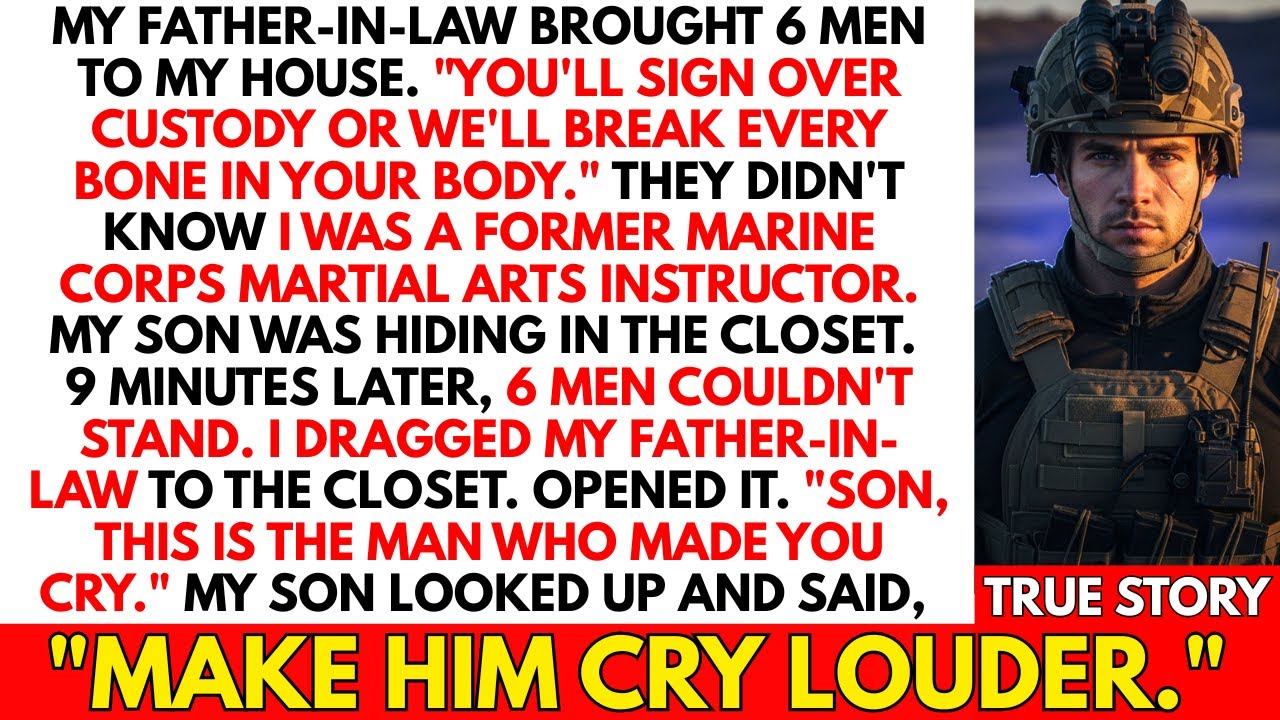 FIL Brought 6 Men to Take Custody By Force. I'm a  Deadly Marine Operative. 9 Minutes Later...