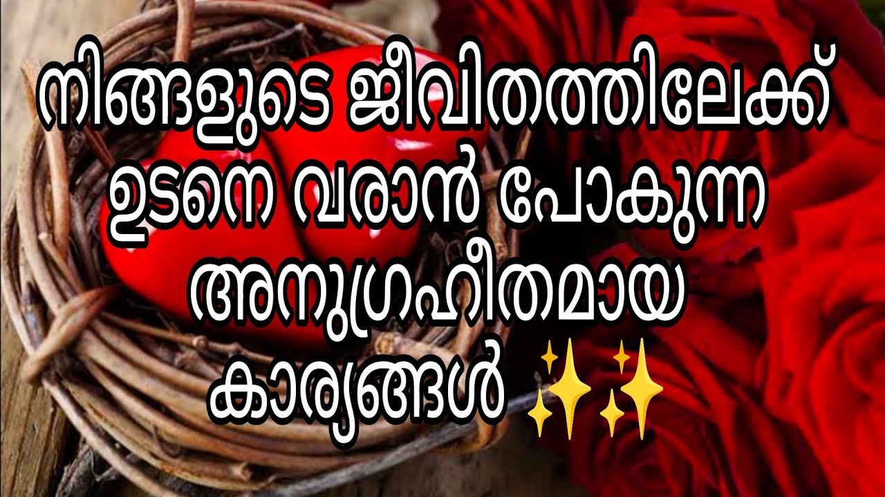 ഇത് നിങ്ങളുടെ എനർജി ആണെങ്കിൽ നിങ്ങളുടെ ജീവിതത്തിലേക്ക് വരാൻ പോകുന്ന അനുഗ്രഹീതമായ കാര്യങ്ങൾ ✨✨
