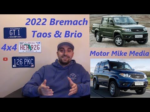 2022 Bremach Taos & Brio Capable Old School Off Roaders!