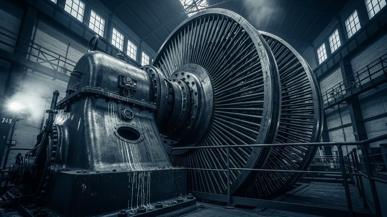 Inside a 1950s Power Plant – The Machines That Never Sleep