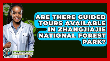 Are There Guided Tours Available In Zhangjiajie National Forest Park? - Earth Science Answers