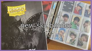 Testing a new binder brand and reorganizing my stray kids collection | binder maintenance 15